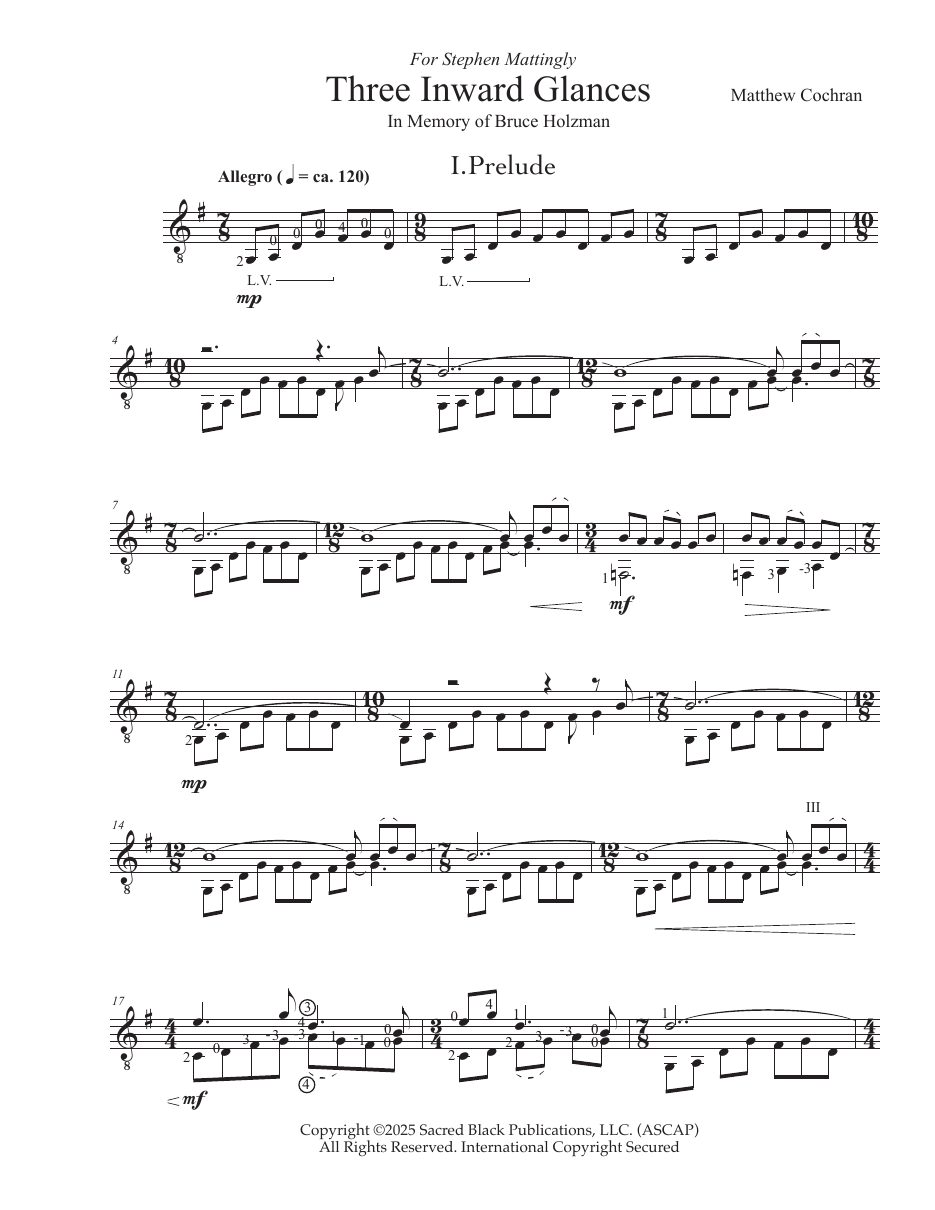 Three Inward Glances, sample page 2
